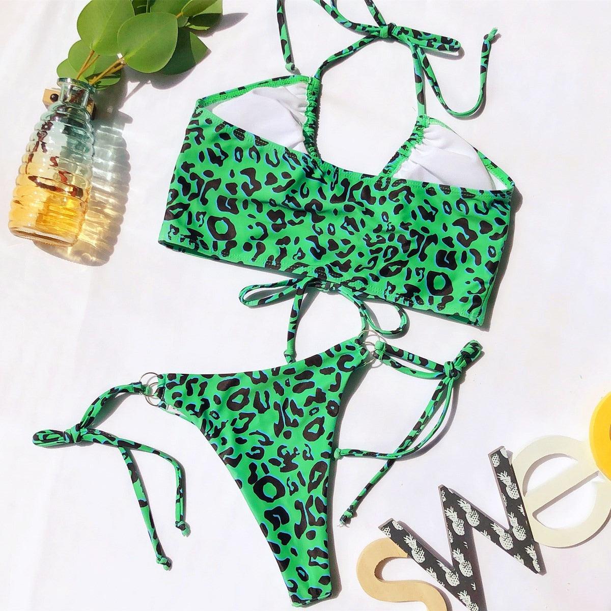 Elegant Solid Bikini Set for Women - Stylish Swimwear