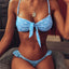 Elegant Solid Bikini Set for Women - Stylish Swimwear