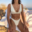 Stylish Solid Push-Up Bikini Set for Women - Perfect Summer Swimwear - Korvel
