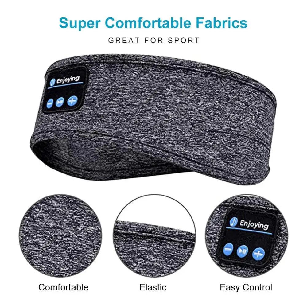 STEVVEX Bluetooth Wireless Sports Headband Headphones