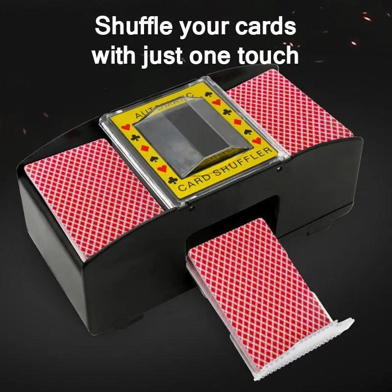 Electric Automatic Casino Card Shuffler - Perfect for Game Nights