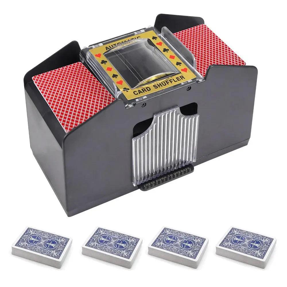 Electric Automatic Casino Card Shuffler - Perfect for Game Nights