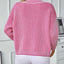 New casual pullover loose knit sweater - Korvel