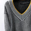 New casual pullover loose knit sweater - Korvel