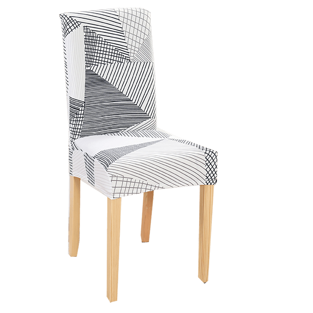 Premium Spandex Stretch Chair Covers - Floral Design