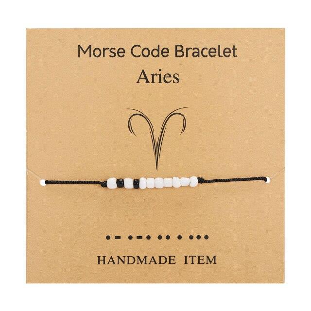 Adjustable Zodiac Charm Bracelet for Men and Women