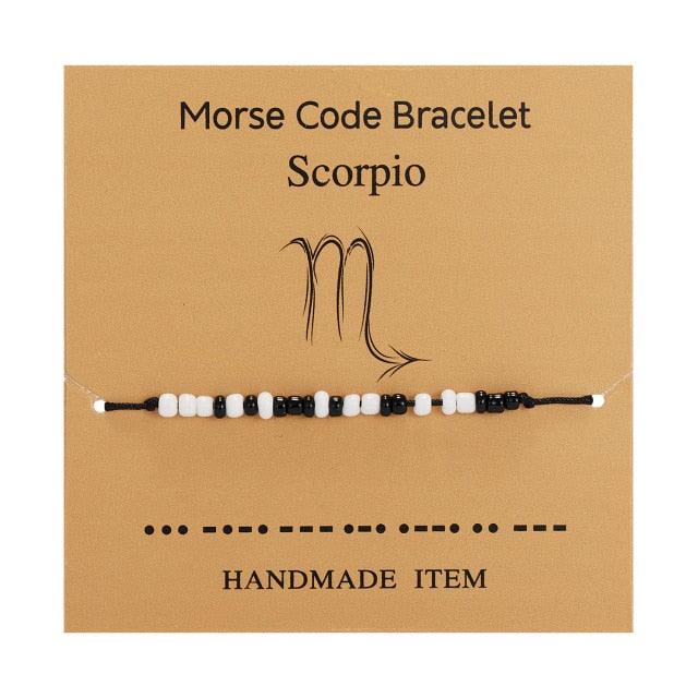 Adjustable Zodiac Charm Bracelet for Men and Women