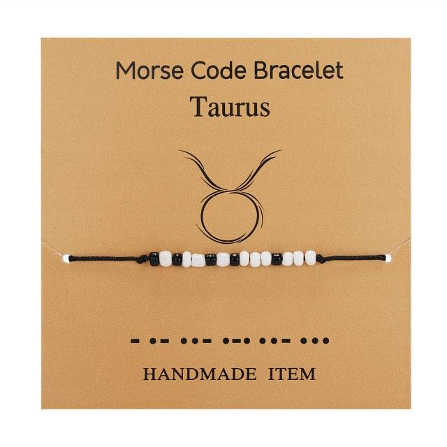 Adjustable Zodiac Charm Bracelet for Men and Women