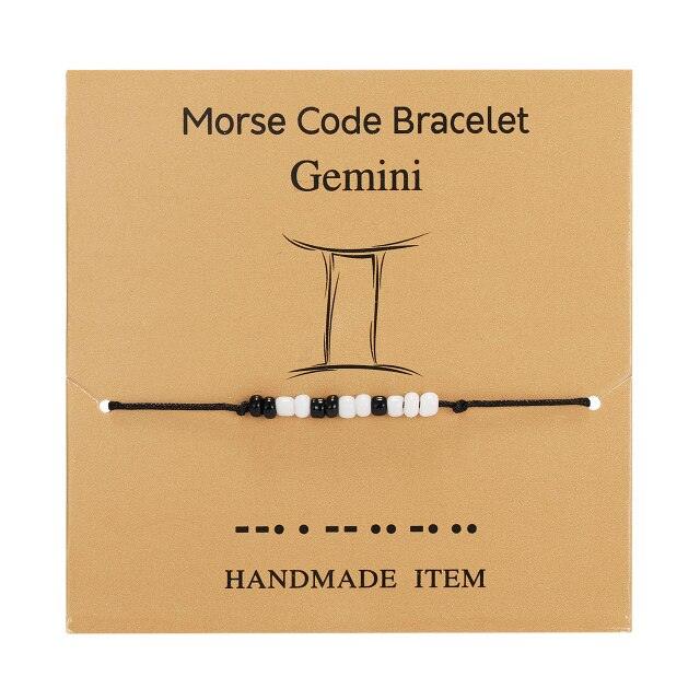 Adjustable Zodiac Charm Bracelet for Men and Women