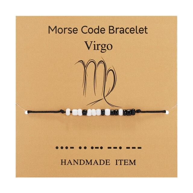 Adjustable Zodiac Charm Bracelet for Men and Women