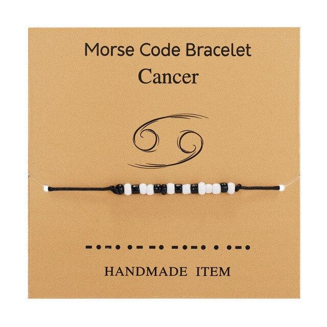 Adjustable Zodiac Charm Bracelet for Men and Women