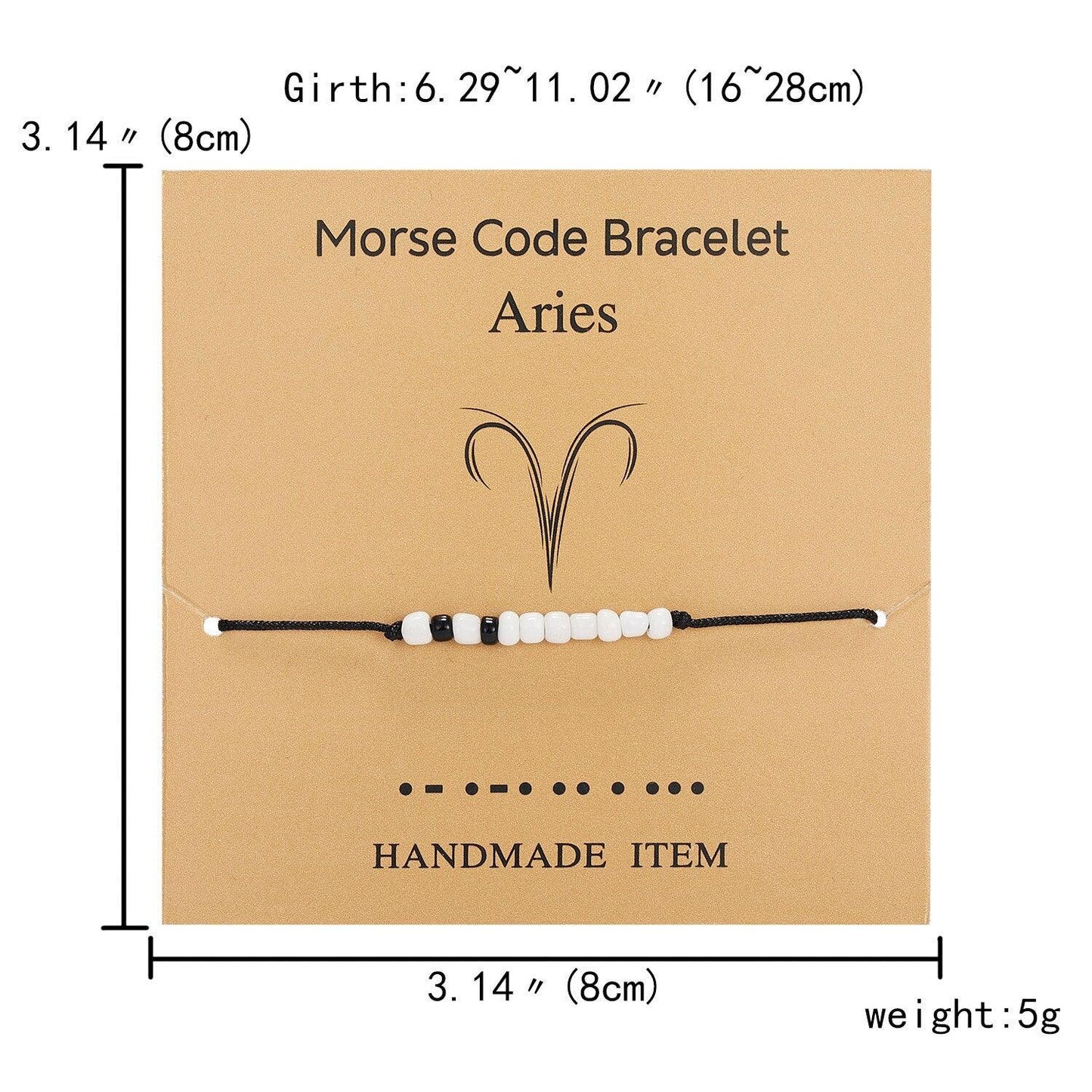 Adjustable Zodiac Charm Bracelet for Men and Women