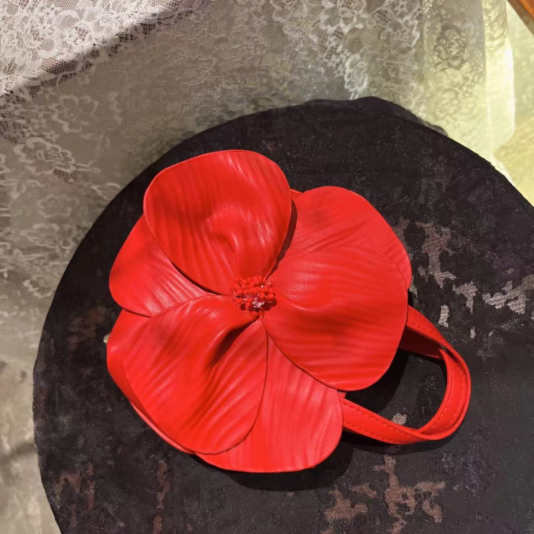 New Chinese style tea flower bucket banquet petals lady lady bride vegetable basket hand holding small bag - Korvel