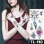Elegant Temporary Flower Tattoos for Women - Waterproof & Stylish