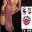 Elegant Temporary Flower Tattoos for Women - Waterproof & Stylish
