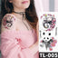 Elegant Temporary Flower Tattoos for Women - Waterproof & Stylish