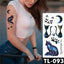 Elegant Temporary Flower Tattoos for Women - Waterproof & Stylish