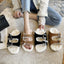 Zapatillas de Lana Premium con Hebilla Ajustable para Comodidad Interior y Exterior