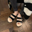 Zapatillas de Lana Premium con Hebilla Ajustable para Comodidad Interior y Exterior