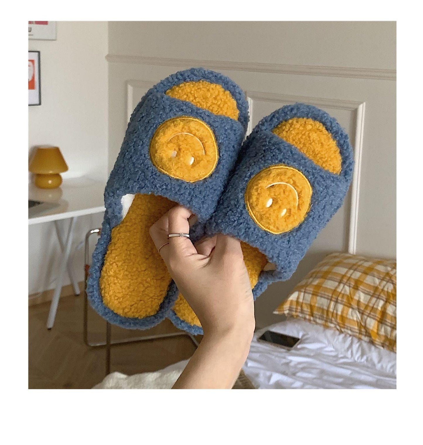 Chaussons élégants antidérapants pour couples