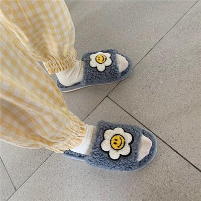 Chaussons élégants antidérapants pour couples