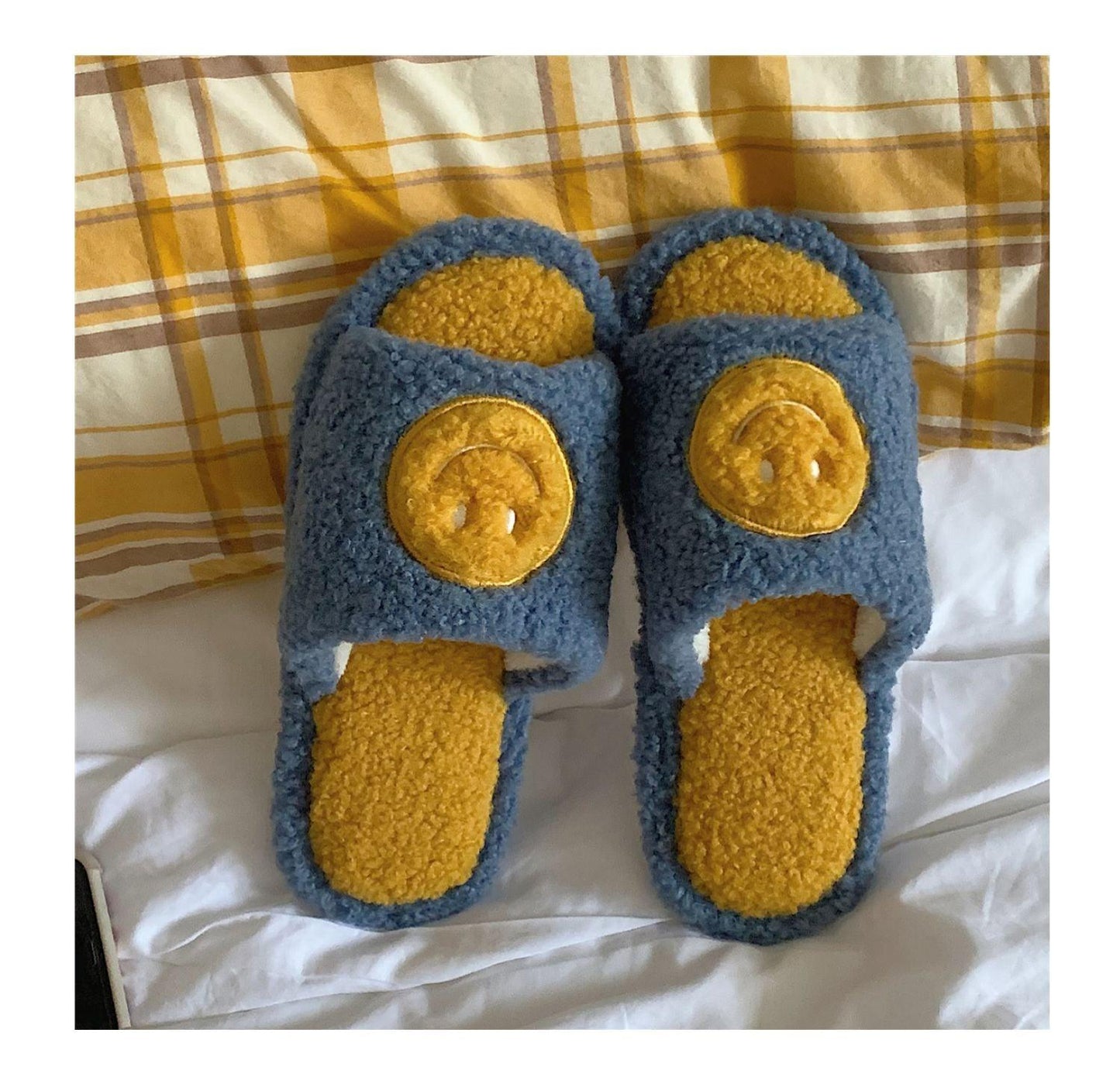 Chaussons élégants antidérapants pour couples