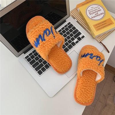 Chaussons élégants antidérapants pour couples