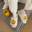 Chaussons élégants antidérapants pour couples