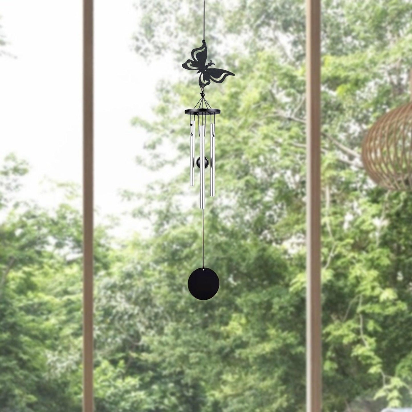 Crystal Guardian Angel Wing Sun Catcher - Elegant Home Decor