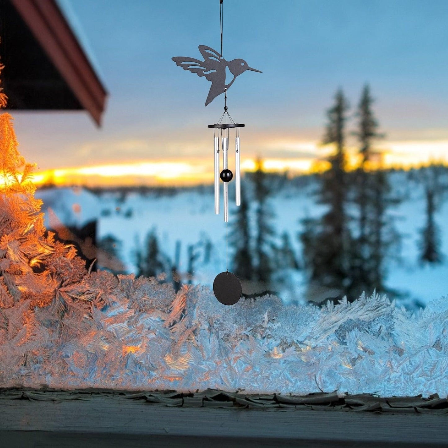 Crystal Guardian Angel Wing Sun Catcher - Elegant Home Decor