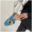 Elegant Women's Gold Chain Slide Mules - Casual Low Heel Sandals - Korvel
