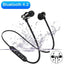 Magnetic Wireless Bluetooth Neckband Earphones for Sports