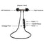 Magnetic Wireless Bluetooth Neckband Earphones for Sports