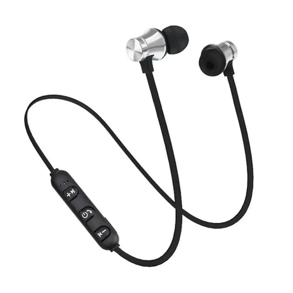 Magnetic Wireless Bluetooth Neckband Earphones for Sports
