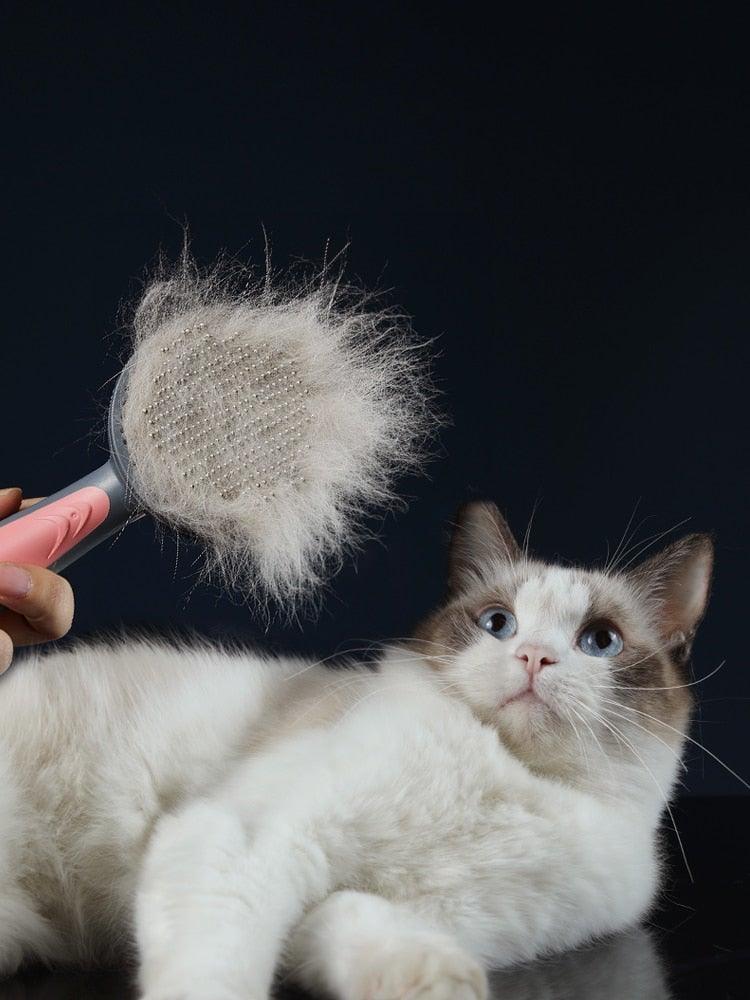 Premium Pet Grooming Brush for Dogs and Cats