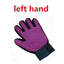 Gants de toilettage doux pour animaux de compagnie pour un retrait de poils sans effort