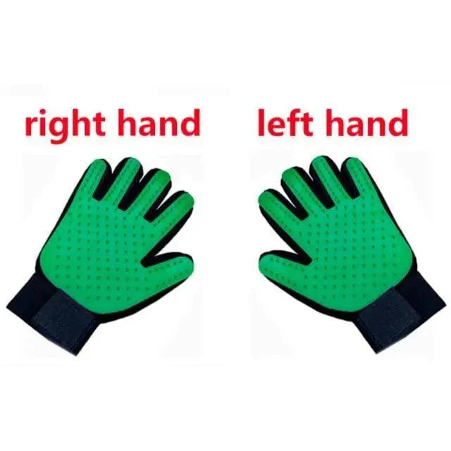 Gants de toilettage doux pour animaux de compagnie pour un retrait de poils sans effort