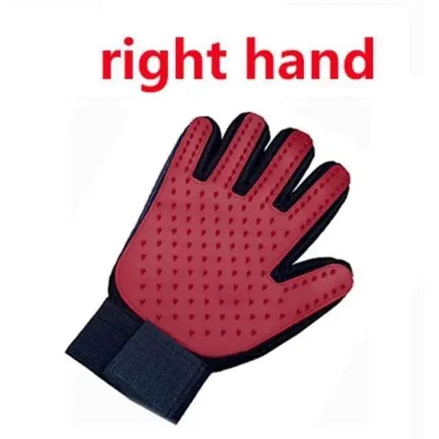 Gants de toilettage doux pour animaux de compagnie pour un retrait de poils sans effort