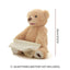 New Elegance 33cm Plush Music Bear - Ideal Gift for Kids