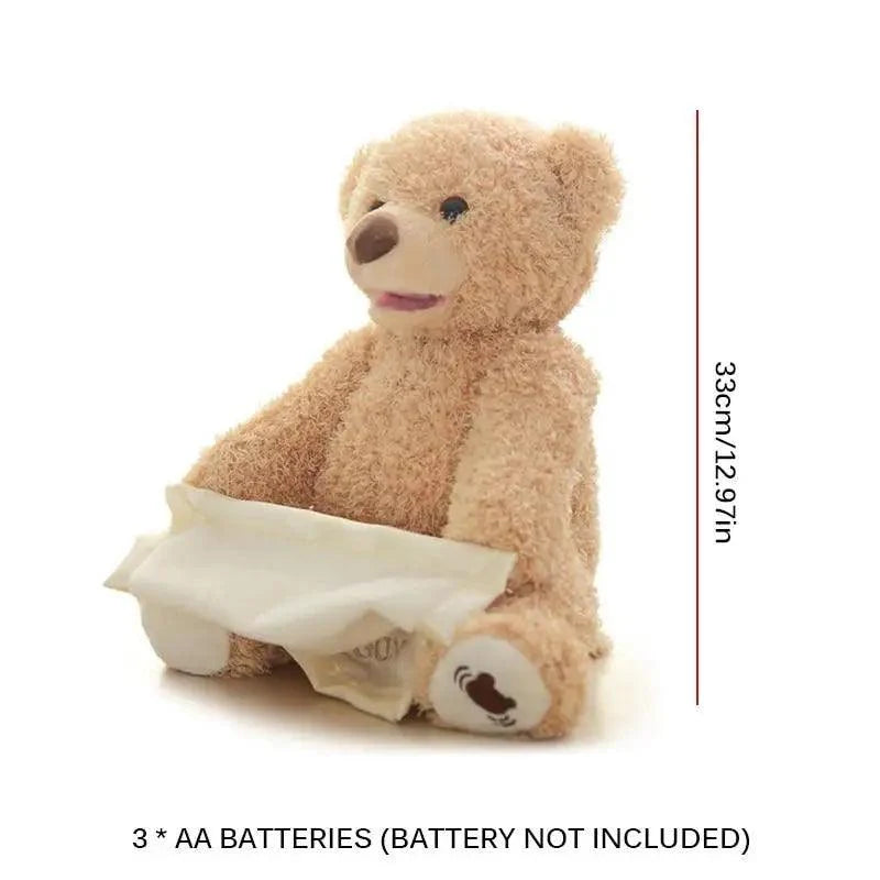 New Elegance 33cm Plush Music Bear - Ideal Gift for Kids
