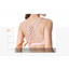 Elegance Fitness Sports Bra for Women - Crisscross Design