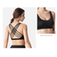 Elegance Fitness Sports Bra for Women - Crisscross Design