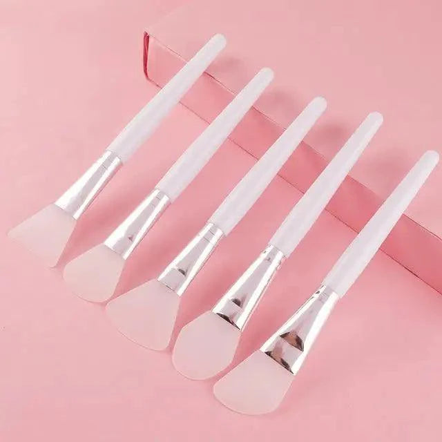 Pinceau en Silicone Élégance pour un Soin de la Peau Sans Effort