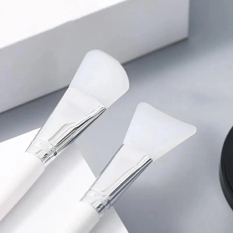 Pinceau en Silicone Élégance pour un Soin de la Peau Sans Effort