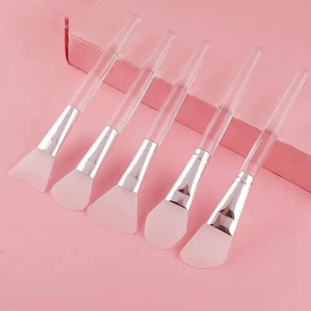 Pinceau en Silicone Élégance pour un Soin de la Peau Sans Effort