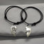 Elegant Heart-Shaped Couple Bracelet Set for Special Moments