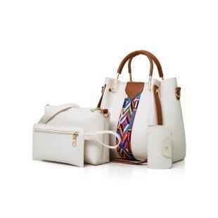 New Fashion Four Piece Set Mother Bag Handheld One Shoulder Crossbody Bag Water Bucket Bag - Korvel