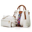 New Fashion Four Piece Set Mother Bag Handheld One Shoulder Crossbody Bag Water Bucket Bag - Korvel