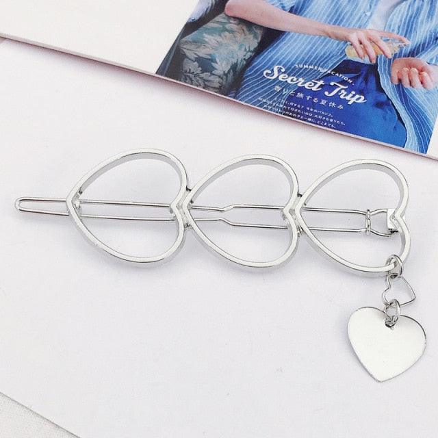 Elegant Star Alloy Hair Clip for Women