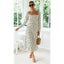 Luxury Leopard Print Dot Long Sleeve Dress for Women